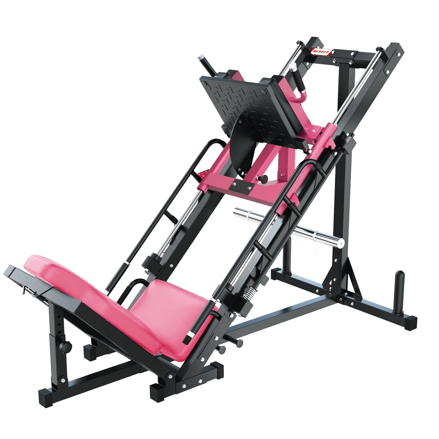 BLP01 45 Degree 3-In-1 Leg Press Hack Squat and Calf Raise Machine