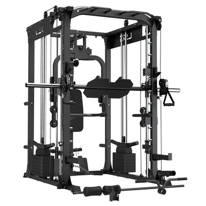 GRK200 10-In-1 Home Gym Station, Power Rack, Smith Machine and Cable Crossover